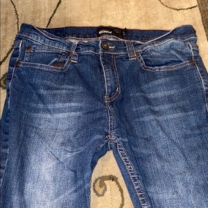 Dark blue skinny jeans